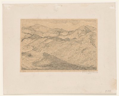 Paisaje de dunas de Chris Lebeau (signed by artist)