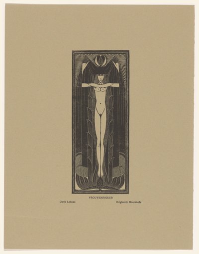 Figura femenina (título en el objeto) de Chris Lebeau
