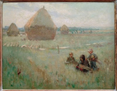 En el campo de heno de Christabel A. Cockerell