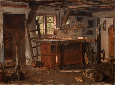 Un taller de carpintero de Christen Dalsgaard