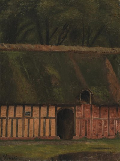 Un ala de entramado de madera en Krabbesholm de Christen Dalsgaard