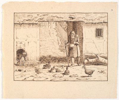 Ilustración para St. St. Blicher, Las tres noches santas de Christen Dalsgaard