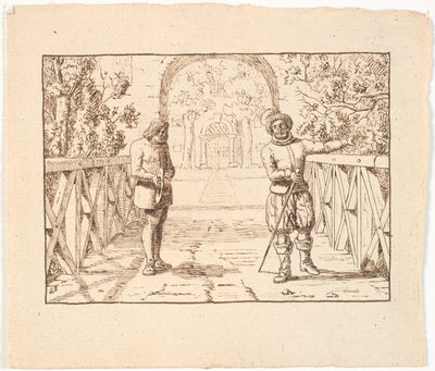 Ilustración para St. St. Blicher, Las tres vísperas de Christen Dalsgaard