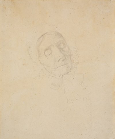 Vieja mujer. Cabeza de estudio de Christen Købke