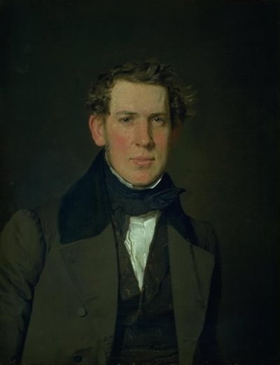 Retrato de Carl Adolf Feilberg de Christen Købke