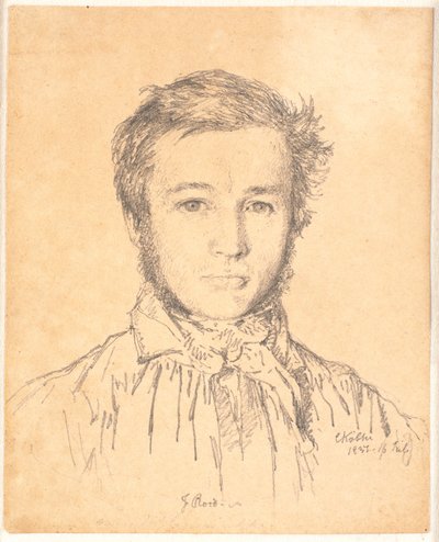 Retrato de Jørgen Roed de Christen Købke