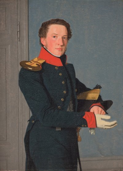 Retrato del teniente naval D. Christen Schifter Feilberg de Christen Købke