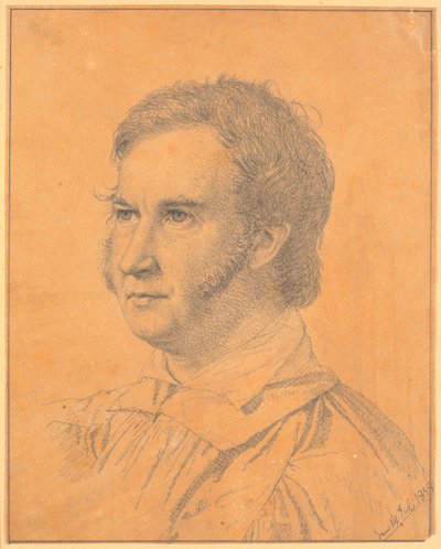 Retrato de Jacob Georg Købke (consejero de justicia, físico de la diócesis en Nykøbing F.) de Christen Købke