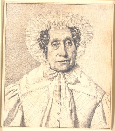 Retrato de Maren Krohn, nacida Rasmussen de Christen Købke