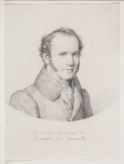 Retrato de Niels Schyth de Christen Købke