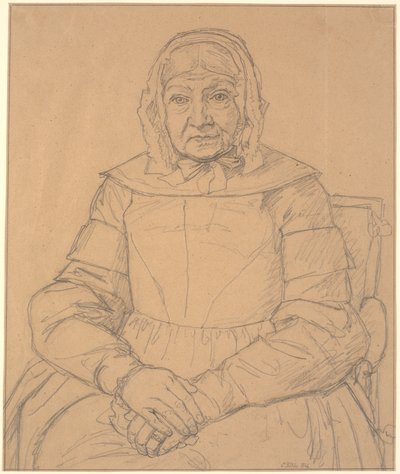 Retrato de la madre del artista de Christen Købke