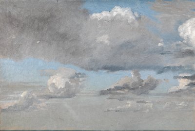 Estudio de nubes de Christen Købke