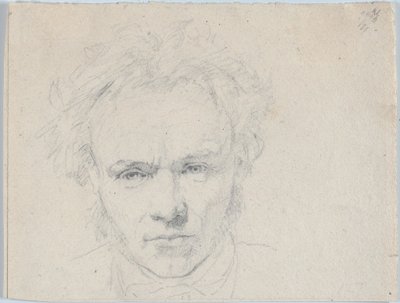 Retrato del escultor Hermann Ernst Freund de Christen Købke