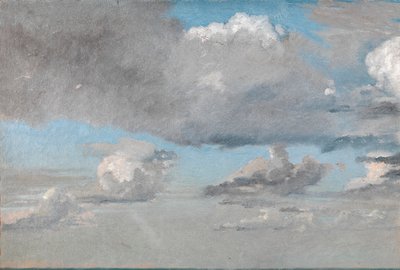 Estudio de nubes de Christen Købke