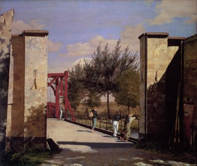 La puerta norte de la ciudadela, 1834 de Christen Schjellerup Kobke