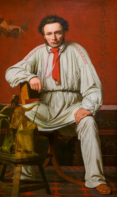 El escultor Hermann Ernst Freund de Christen Schjellerup Kobke