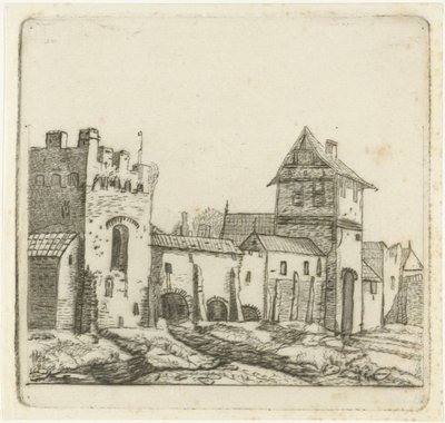 Paredes de la cuidad de Christiaan Friedrich Ruppe