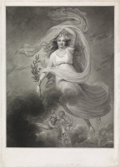 Alegoría de la Paz de Amiens, 1802 de Christiaan Josi
