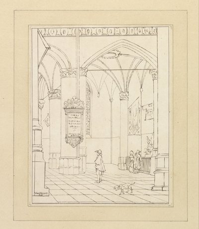 Kerkinterieur de Christiaan Josi