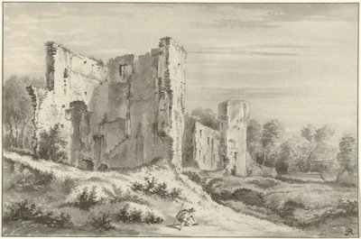 Ruina del castillo de Egmond aan den Hoef de Christiaan Josi