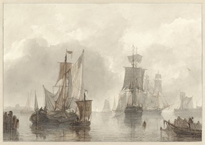 Barcos de vela de Christiaan Lodewijk Willem Dreibholtz