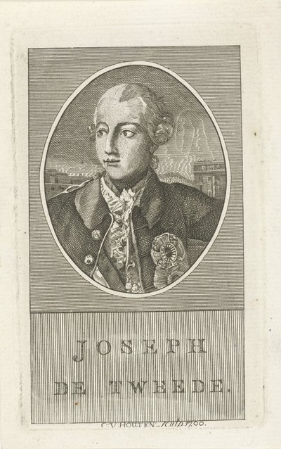 Retrato de José II, emperador alemán de Christiaan van Houten
