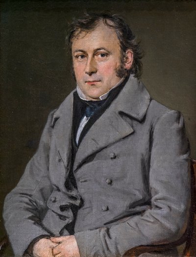 El botánico Joakim Frederik Schouw de Christian-Albrecht Jensen