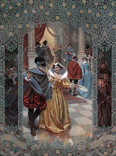Mucho ruido para nada, c1900 (ilustración) de Christian August Printz