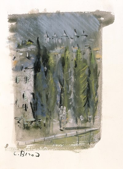 Ilustración de "Mil arrepentimientos", de Elsa Triolet de Christian Bérard