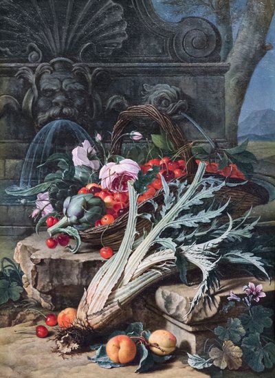 Bodegón con mascherone romano de Christian Berentz