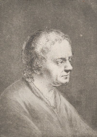 Retrato de Christian Bernhard Rode, el Padre del Artista, ca. 1756 de Christian Bernhard Rode