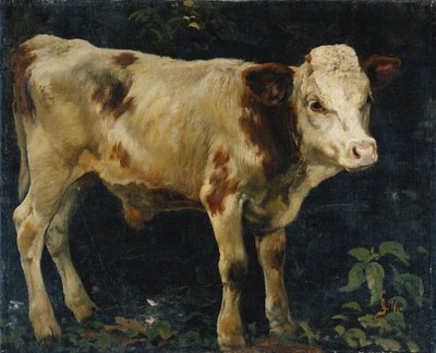 Un ternero, 1876 de Christian Eriksen Skredsvig