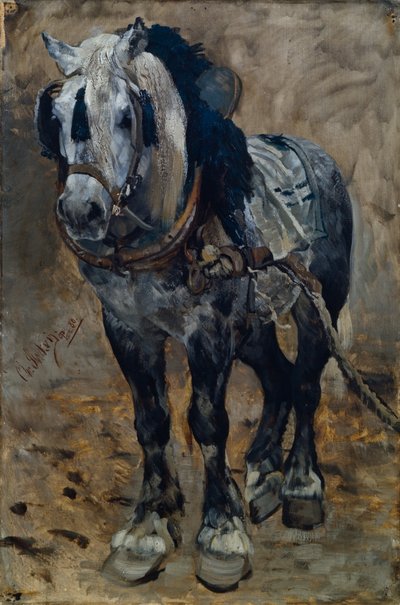 Caballo de Normandía de Christian Eriksen Skredsvig
