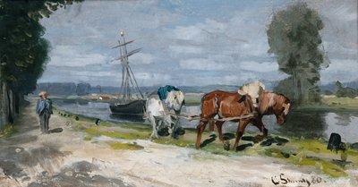 Sin título (óleo sobre lienzo) de Christian Eriksen Skredsvig