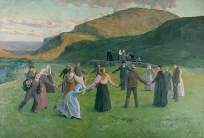 Fiesta de la Juventud en Eggedal de Christian Eriksen Skredsvig