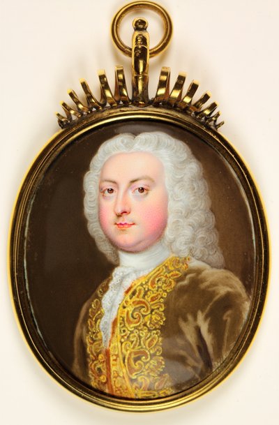 Un caballero llamado Príncipe Jorge de Dinamarca de Christian Friedrich Zincke