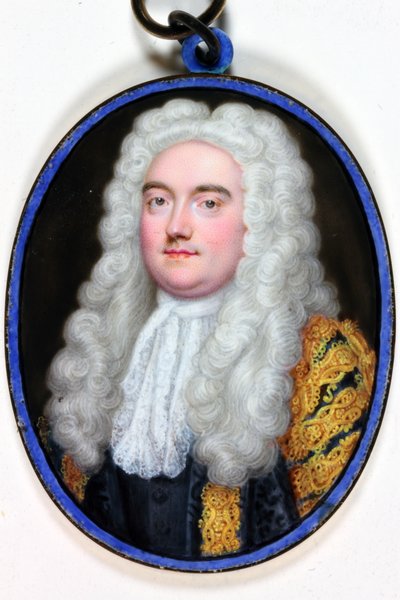 John Verney, Maestro de los Rollos, 1739 de Christian Friedrich Zincke