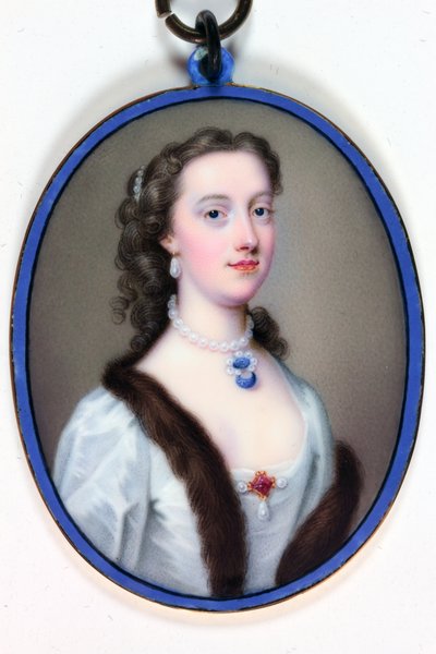 Lady Margaret Cavendish-Holles-Harley, Duquesa de Portland de Christian Friedrich Zincke