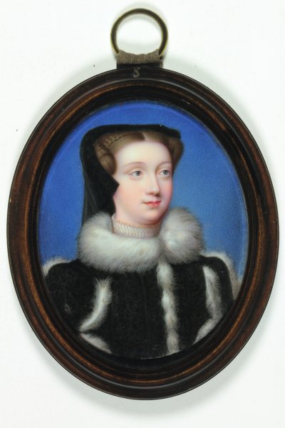 Retrato de una dama llamada María Reina de Escocia de Christian Friedrich Zincke
