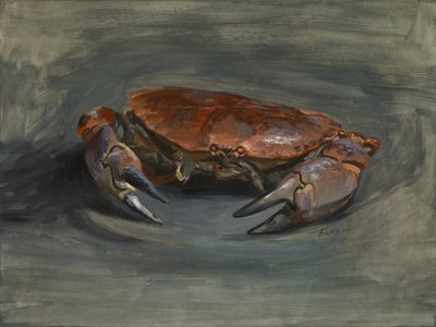 Cangrejo, 2018 (óleo sobre panel de madera gessoed) de Christian Furr