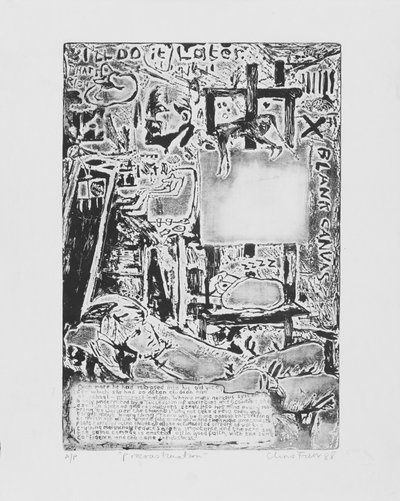 Procrastination - Film Stills 1988 (grabado) de Christian Furr