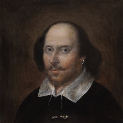 Shakespeare 2020 (óleo sobre lino) de Christian Furr
