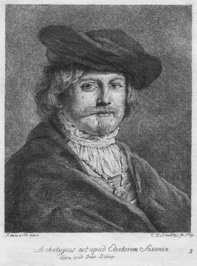 Archetypus est apud Electorem Saxonie. Lipsice apud Duck Bibliop, 1769 de Christian Gottfried Schultze