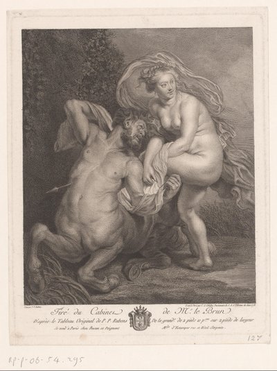 Deianeira en Nessos de Christian Gottfried Schultze