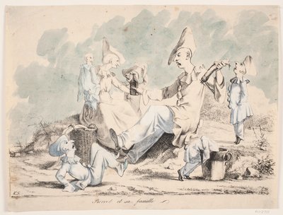 "Pierrot y su familia" de Christian Holm
