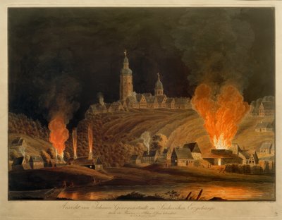 Vista de Johanngeorgenstadt de Christian Johann Oldendorp