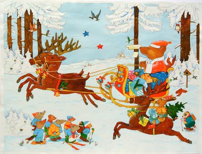 Oso de Navidad, 2011 de Christian Kaempf
