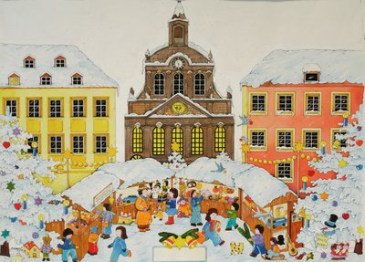 Mercado de Navidad, 2001 de Christian Kaempf
