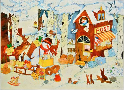 Oficina de correos-Navidad, 2001 de Christian Kaempf