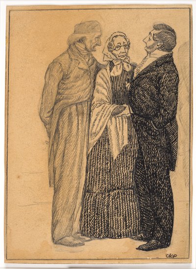De una cena de sacerdotes de Christian Kongstad Petersen